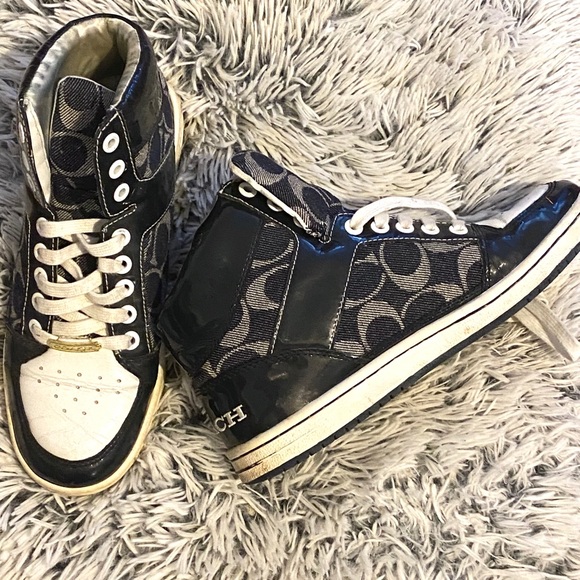 coach norra high top sneakers